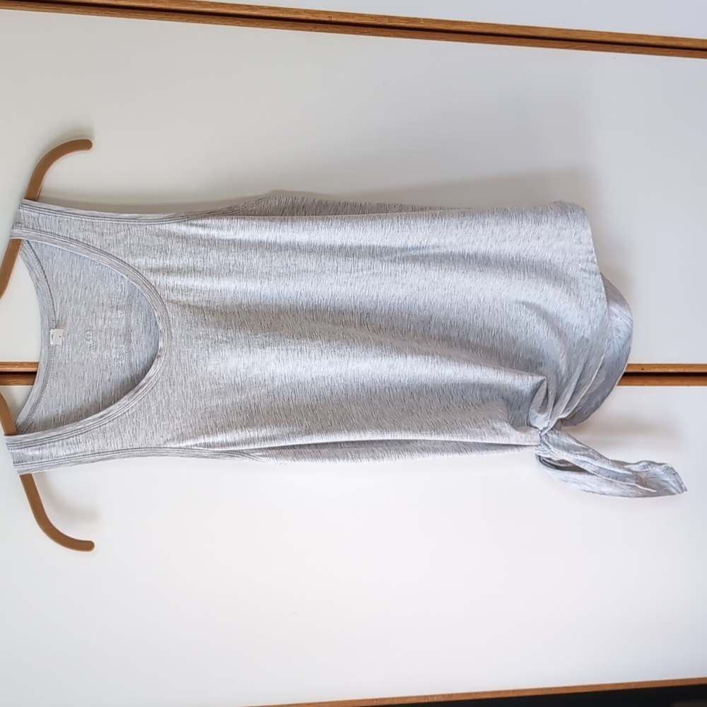 Lululemon To The Point Tank S Heathered Core Ultra Light Grey